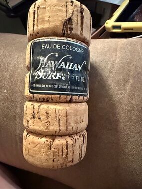 Hawaiian Surf Eau de Cologne - Natural Cork Bottle - Beige